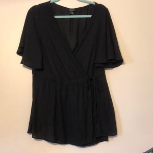 Torrid Wrap Blouse